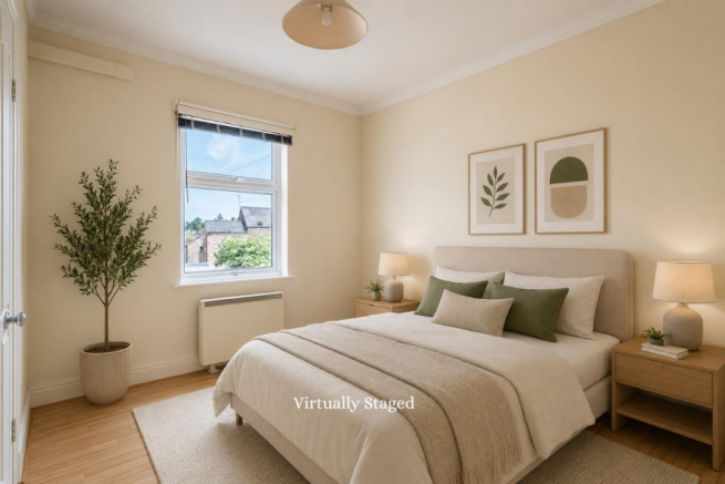 STAGED BEDROOM