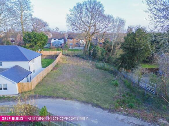 Elevated picture of house