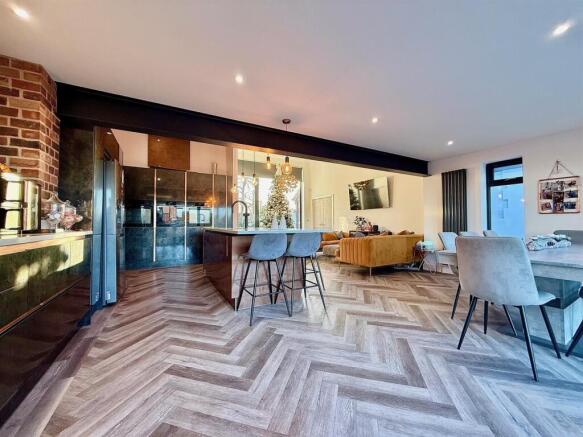 Open Plan Kitchen/Dining/Living Room