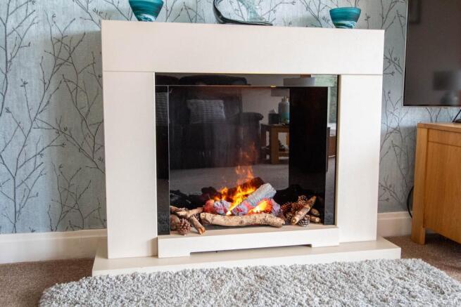 Living Room fireplace