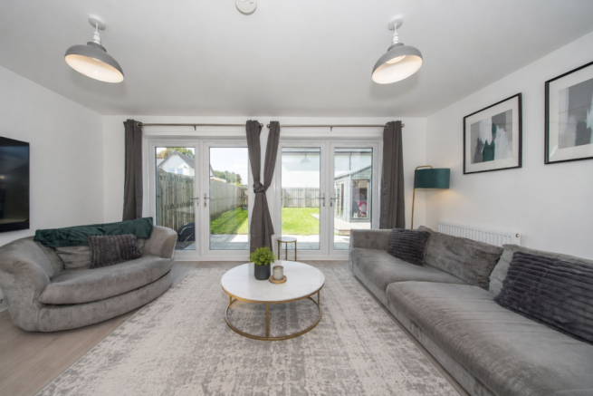 Virtually Staged Lounge