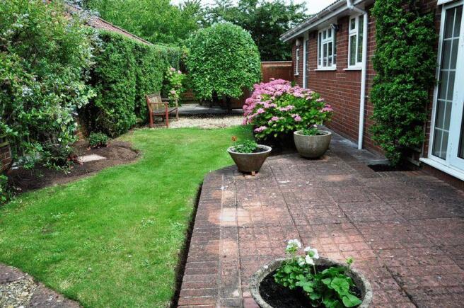 Rear garden