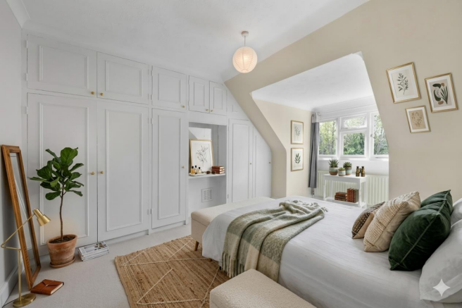 Primary Bedroom in reverse