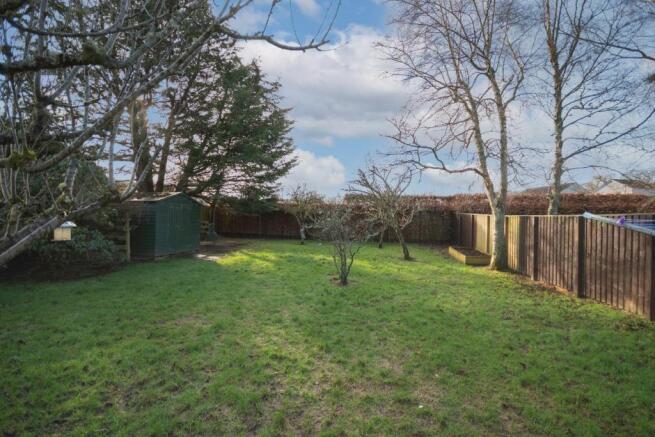 Rear garden