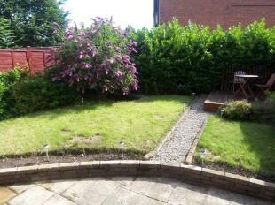 Rear garden