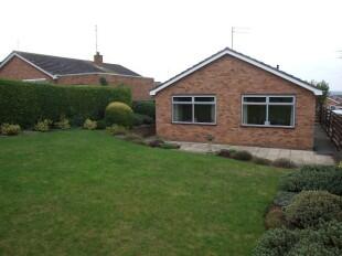 Rear of property