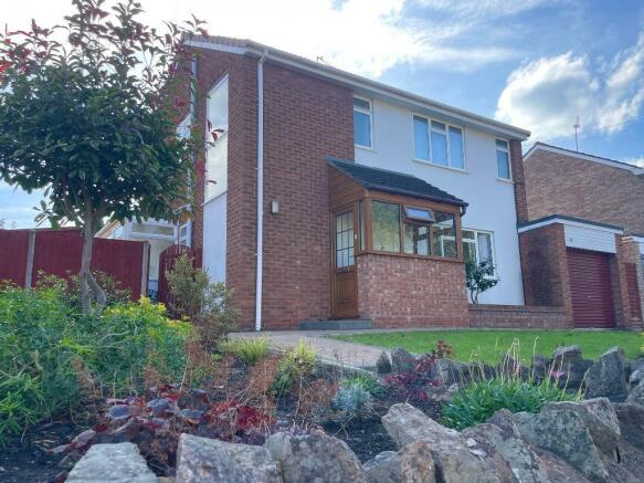 Elevated front of house