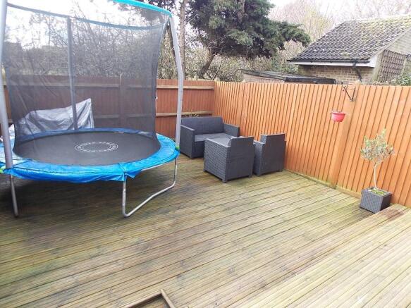 Rear garden