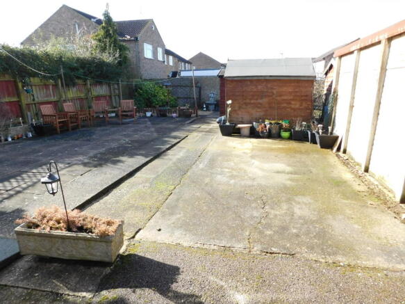 Rear Patio Area