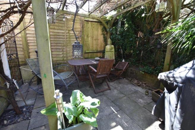 Rear garden