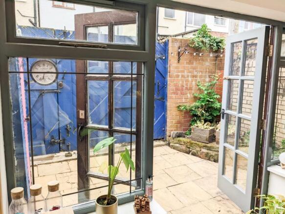 Rear Courtyard