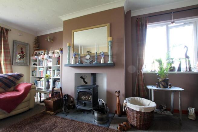 Log burner.