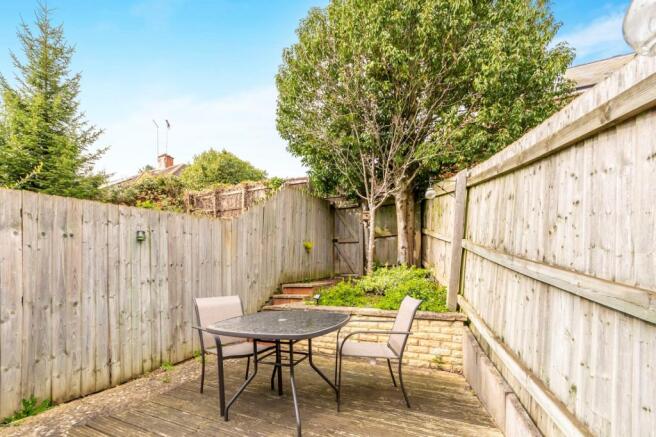 Rear garden