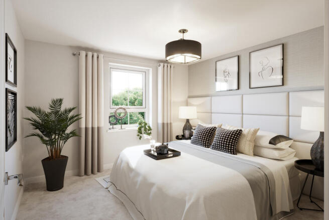 Main bedroom in a 2 bed Ambersham