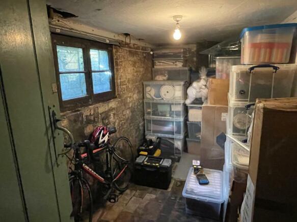 Cellar storage x 2 rooms this size