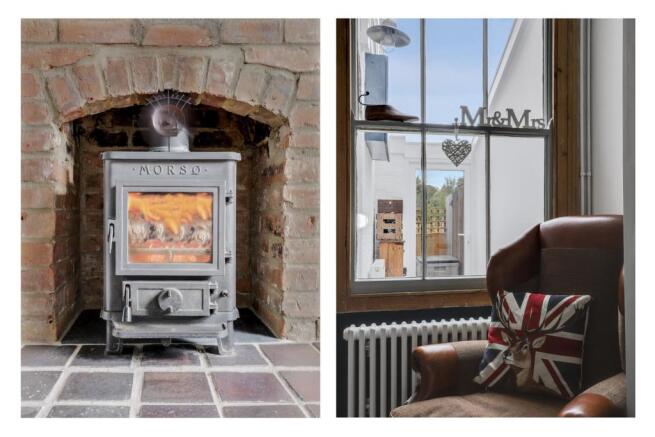 Living Room Log Burmer and Dining Room Chair.jpg