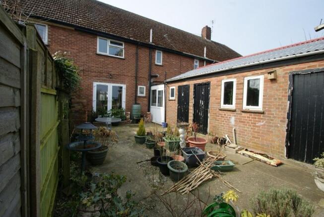Rear of hoouse