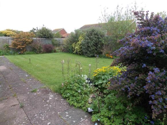 Rear garden