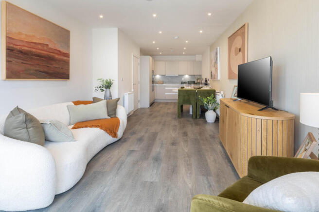 Living room Kitchen 0