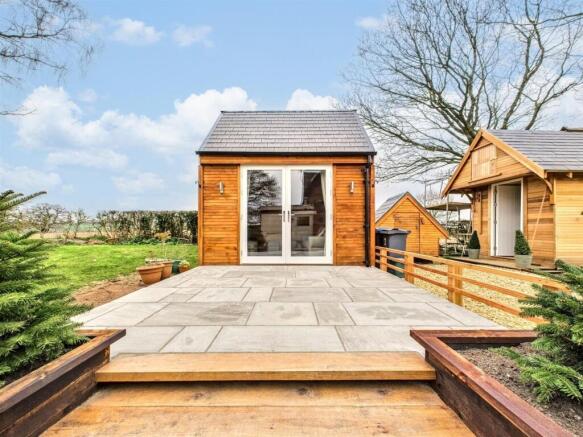 Garden Room With Patio Area