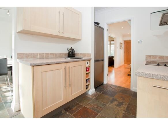 Fitted kitchen view