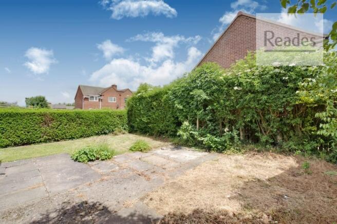 Rear garden