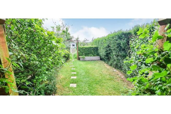 Rear garden