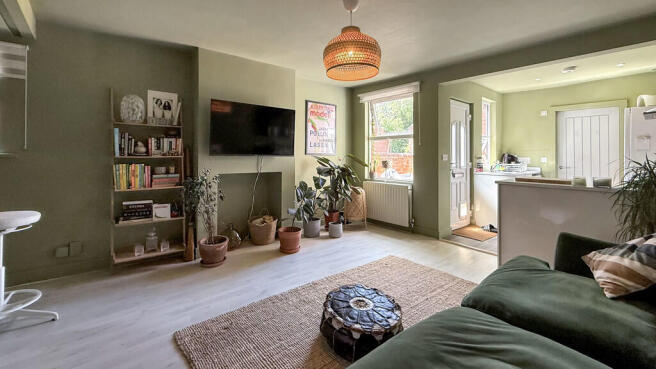 Open plan living ...