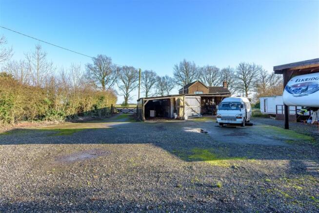 Yard Area with outbuildings