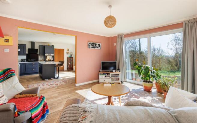 Annexe Sitting Room through to Kitchen