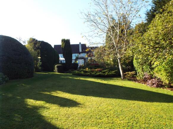 Rear garden