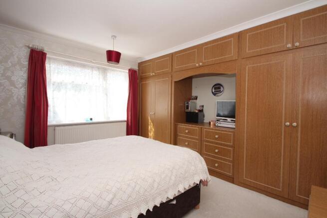 Bedroom 2 is at the rear of the house