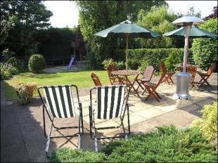 Rear garden
