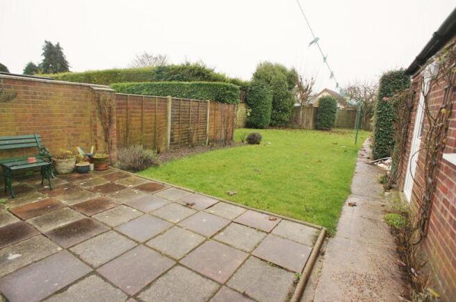 Rear garden