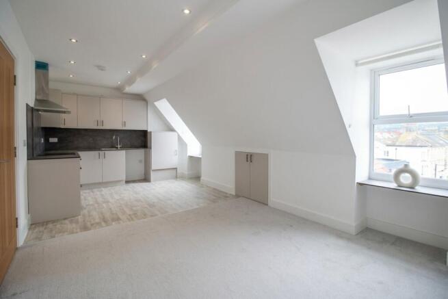 Open planned Kitchen and Living Room