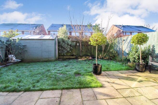 Rear garden