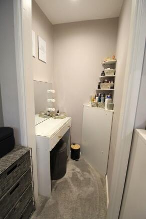 dressing area