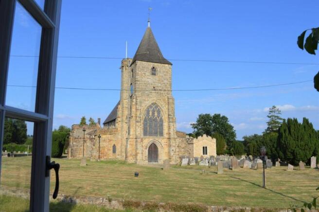 View of church