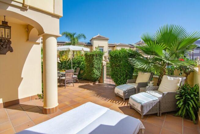 Front patio