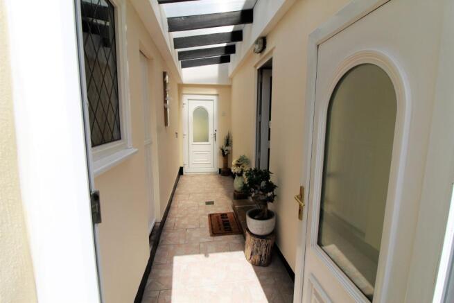 Covered passage way