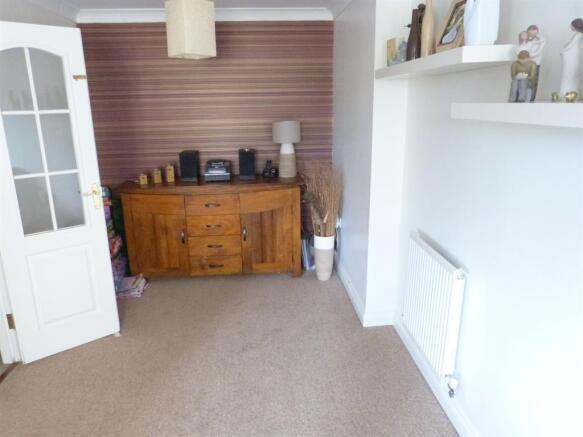 Open plan dining area