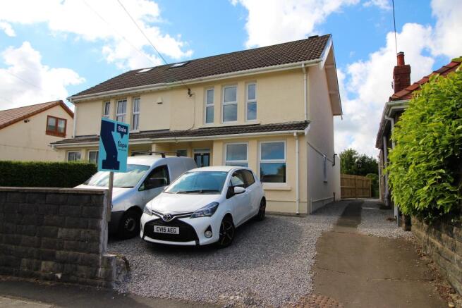 Front with parking