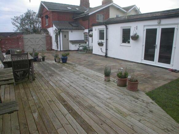 Raised Decking Area