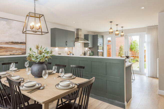 Kitchen in the Avondale 4 bedroom home