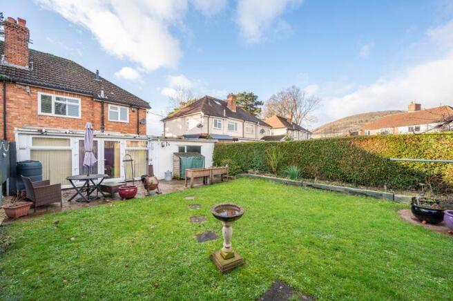 Rear garden