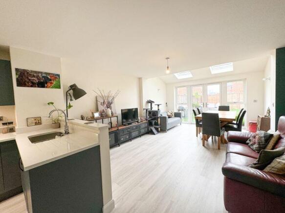 Kitchen/living/dining