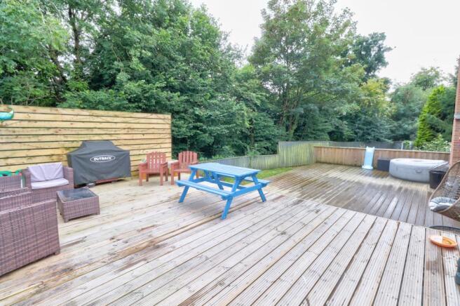 Rear garden
