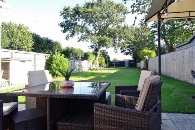 REAR GARDEN: