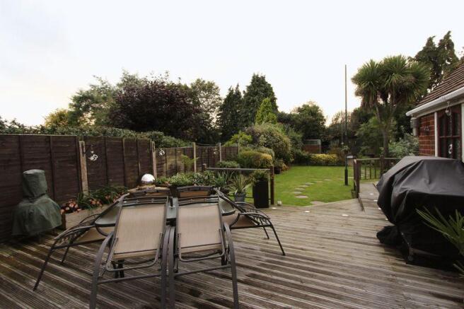 Rear garden