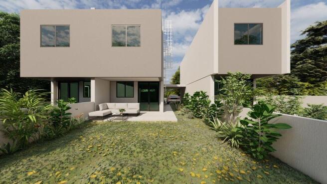 Rear of Houses 2 &